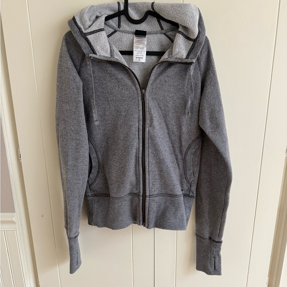 Gray Zip-Up Hoodie